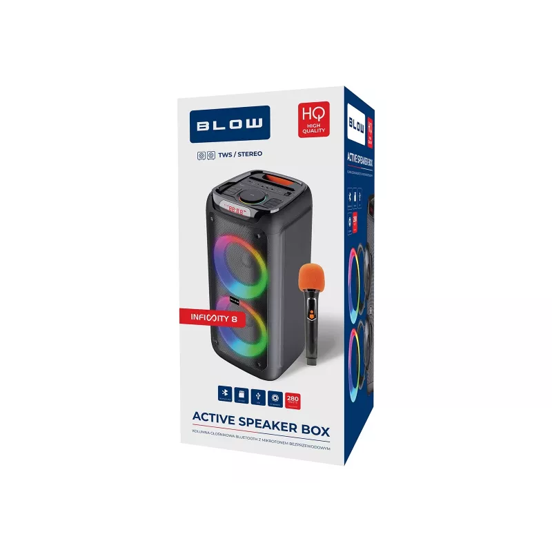 Diffusore karaoke Infinity 8 pollici