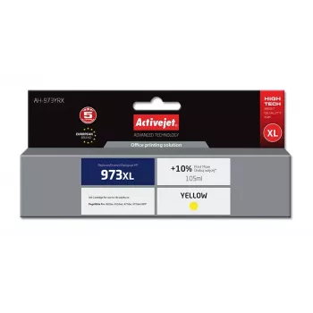 Activejet AH-973YRX inchiostro (sostitutivo per HP 973XL F6T83AE; Premium; 105 ml; giallo)