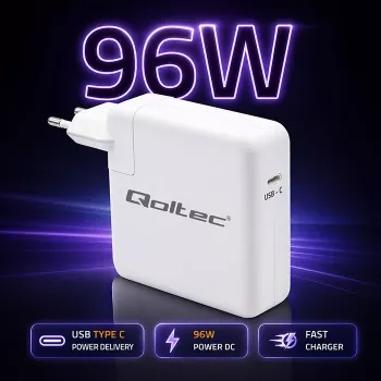 Caricabatterie USB-C 96W 5V 20V 3A 4,8A