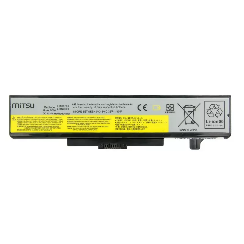Batteria ricaricabile per Lenovo IdeaPad Y480 4400 mAh (49 Wh) 10,8 - 11,1 Volt