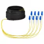 EFB cavo trunk U-DQ(ZN)BH OS2 8E (1x8) LC-LC 20m Dca LSZH G657A1