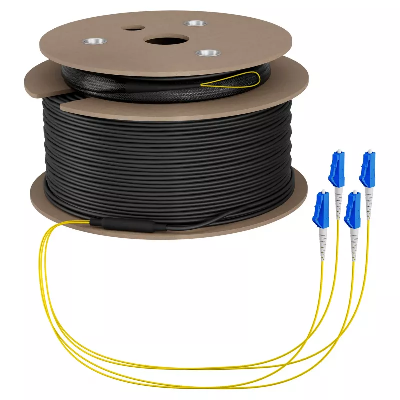 EFB cavo trunk U-DQ(ZN)BH OS2 4E (1x4) LC-LC 200m Dca LSZH G657A1