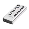 Hub USB 3.2 Gen1 7 porte USB-A/C, interruttore on/off