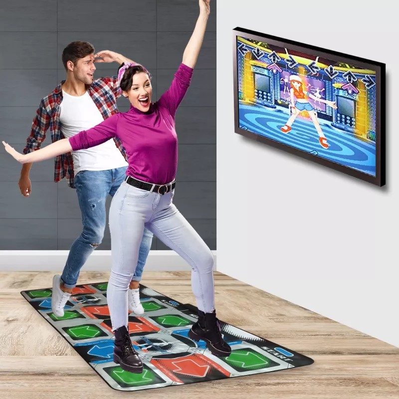Mad Monkey Retro Dance tappetino per 2 giocatori 110 canzoni