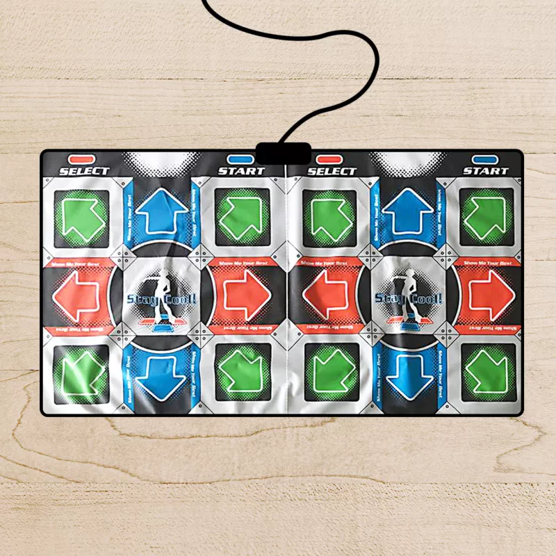 Mad Monkey Retro Dance tappetino per 2 giocatori 110 canzoni