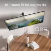 Supporto a parete per TV /10-35/SCHWARZ R2-B Onkron