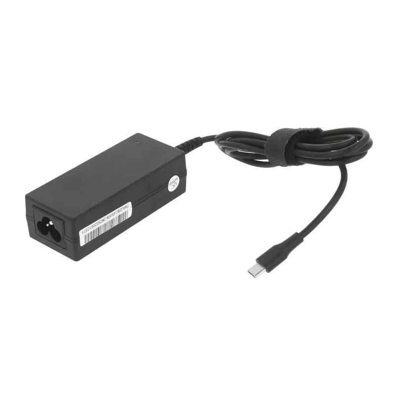 Alimentatore per laptop 45W USB-C 5V-9V-12V-15V/3A, 20V/2,25A PD