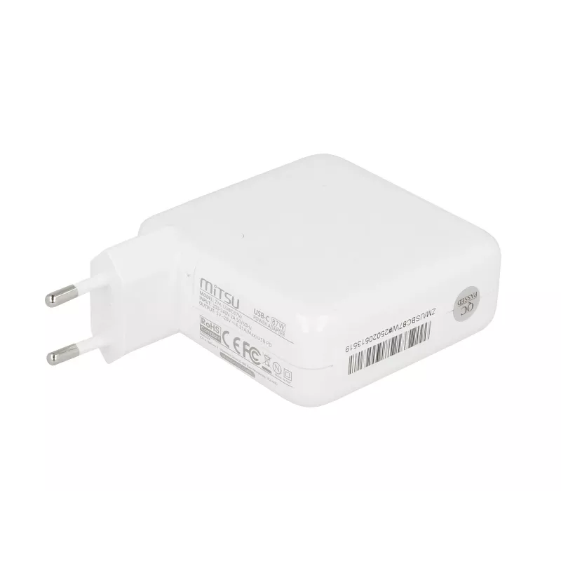 Alimentatore per laptop 87W USB-C 5V-9V-12V-15V/3A, 20V/3,25A, 20,2V/4,3A PD
