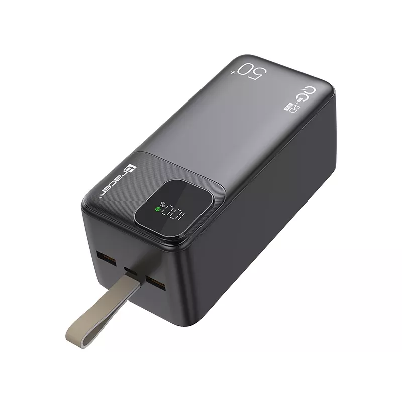 Tracer 47825 Prime-V5 50000mAh QC22.5W+PD20W power bank, nero