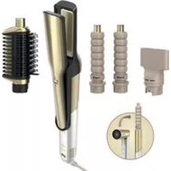 Shark Glam HD6041SEU multi-styler e piastra per capelli, oro