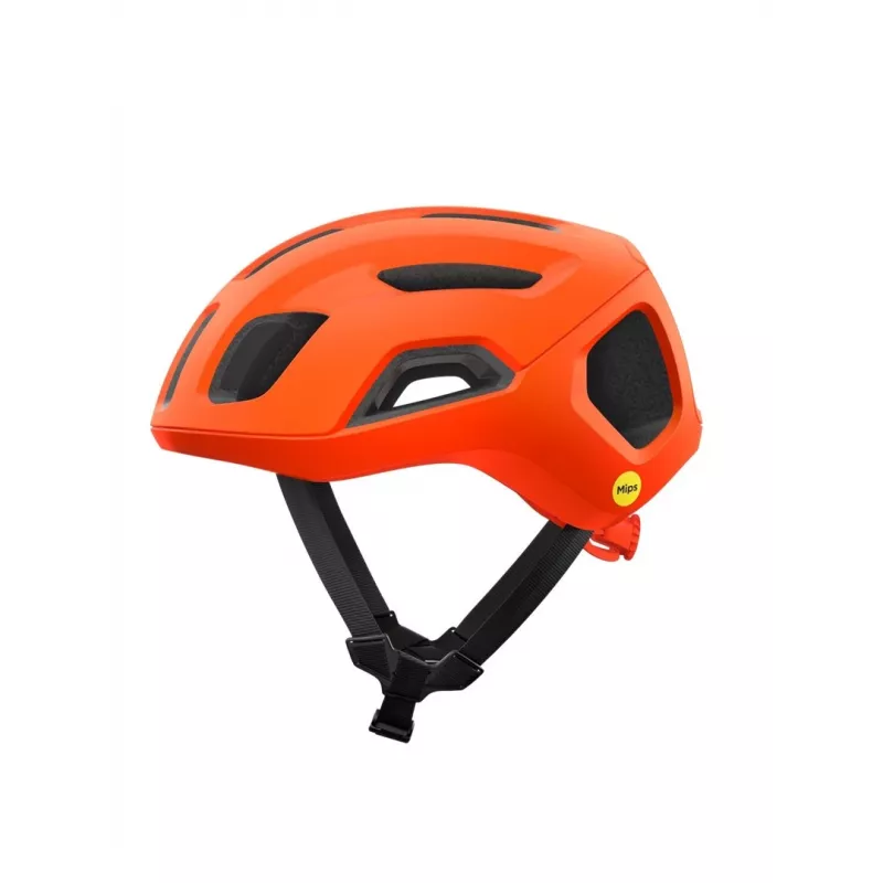 Casco da bici POC Ventral Air MIPS, arancione fluo opaco, taglia S (50-56 cm)