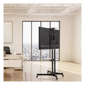 Supporto a rotelle VALUE per LCD/TV, 37-70 pollici, fino a 50 kg, nero