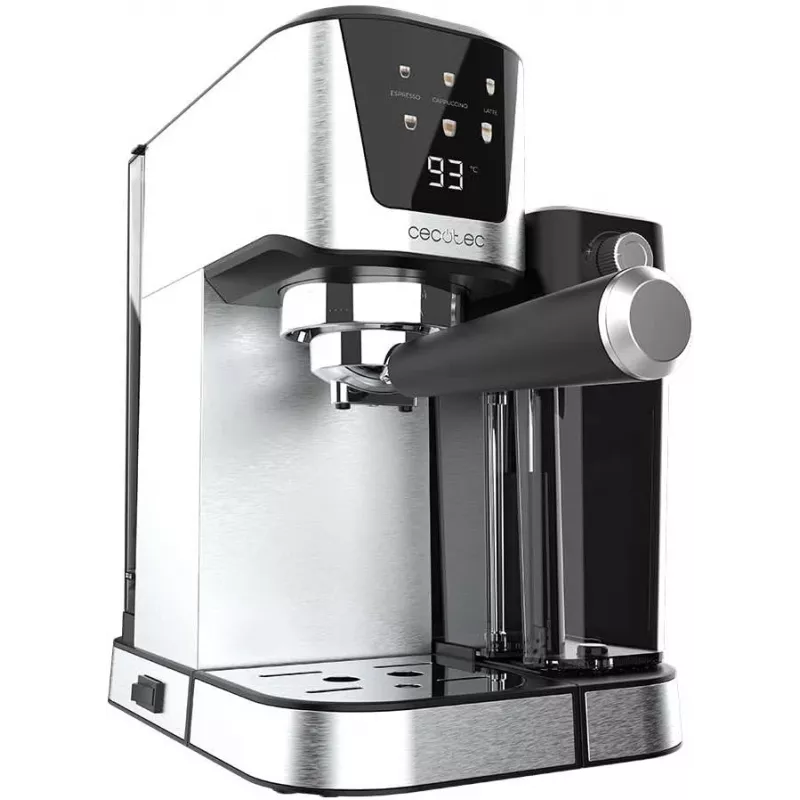 Macchina per caffè Cecotec | Power Espresso 20 Cream | pressione pompa 20 bar | monta latte integrato | semiautomatica | 1350 W