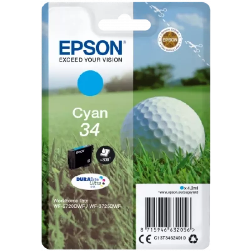 Epson C13T34624020 materiale di consumo per stampante ciano