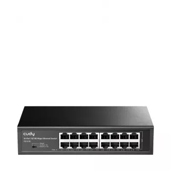 Switch di rete Cudy FS1016 Fast Ethernet (10/100) nero