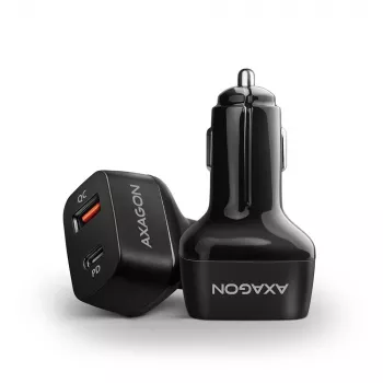 AXAGON PWC-PQ38 38W Caricabatterie da auto 2x Porta USB-A+C