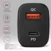 AXAGON PWC-PQ38 38W Caricabatterie da auto 2x Porta USB-A+C