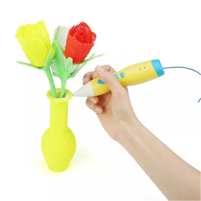 Penna 3D a bassa temperatura gialla