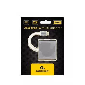 Gembird A-CM-HDMIF-02-SG adattatore grafico USB 3840 x 2160 pixel grigio
