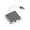Gembird A-CM-HDMIF-02-SG adattatore grafico USB 3840 x 2160 pixel grigio