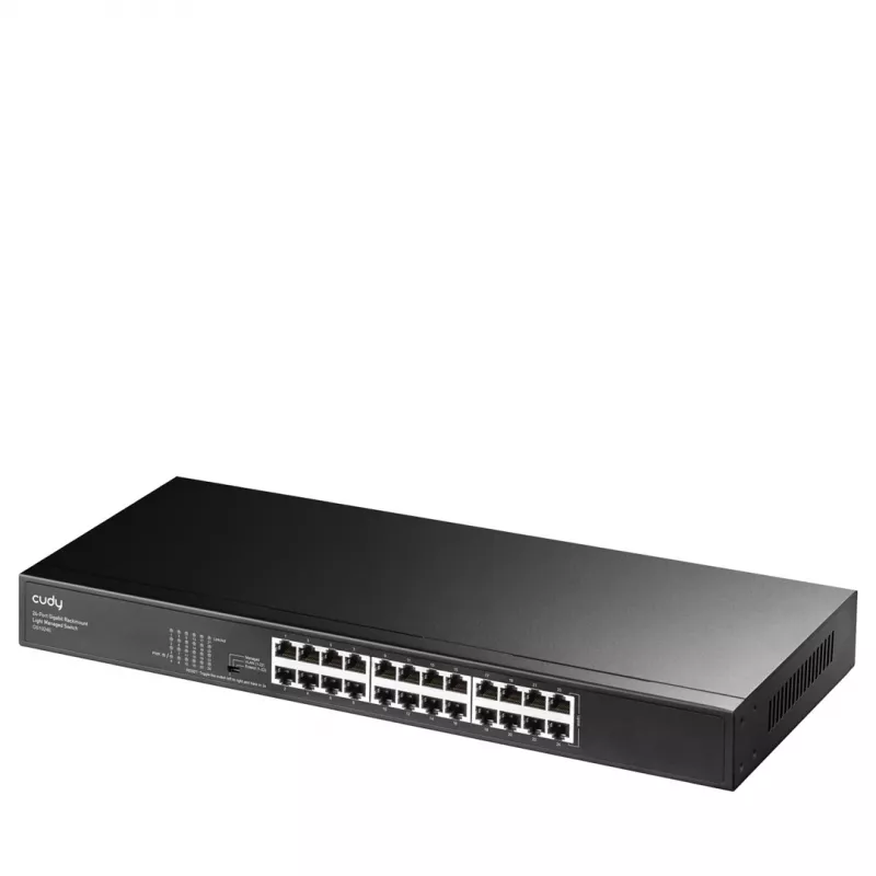 Switch di rete Cudy GS1024E Managed Gigabit Ethernet (10/100/1000) nero