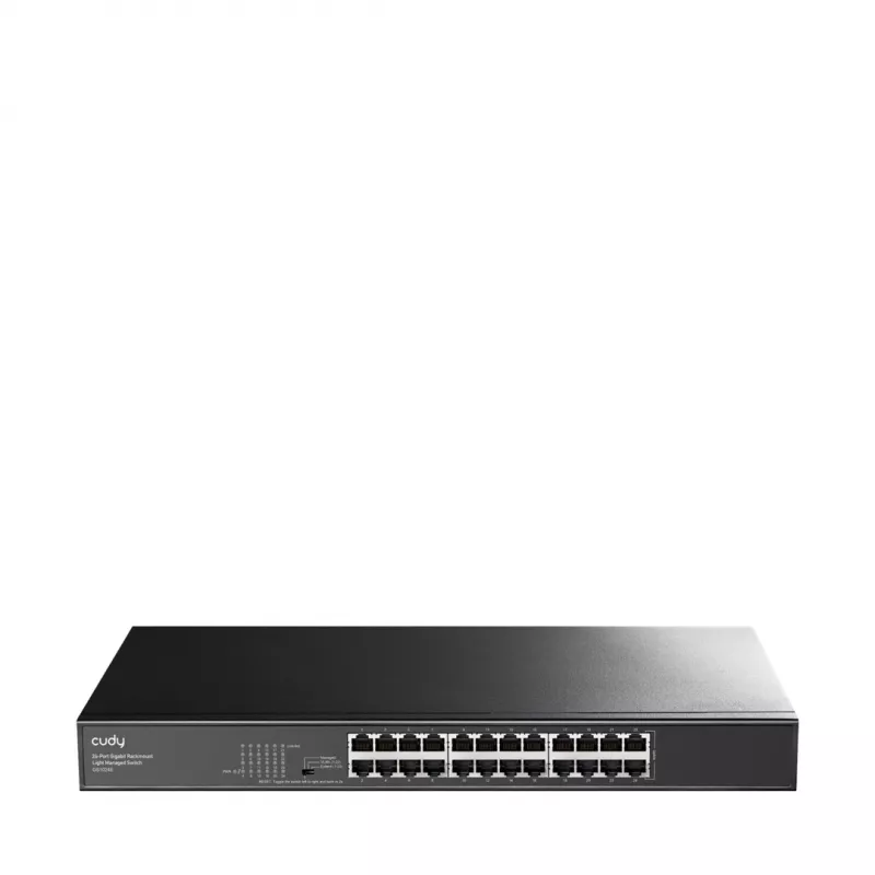 Switch di rete Cudy GS1024E Managed Gigabit Ethernet (10/100/1000) nero