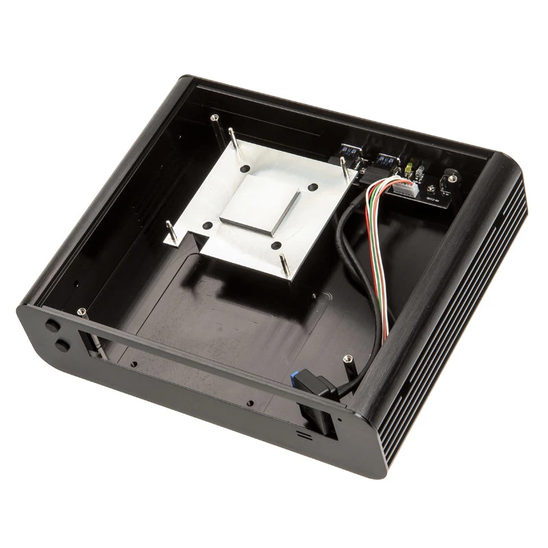 Case Thin-Mini-ITX fanless Akasa Euler S, OEM – nero