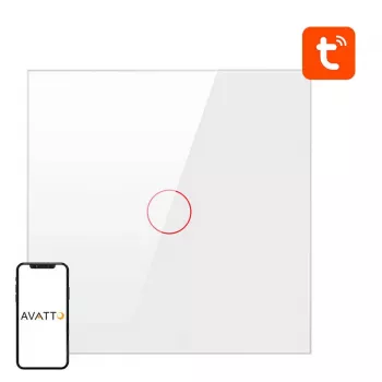 Interruttore smart ZigBee Avatto ZTS02-EU-W1 1 via TUYA (bianco)