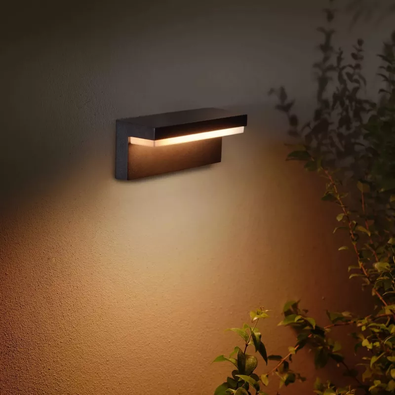 Philips Hue Nyro White & Cool Amb. Lampada da parete 1000lm nero