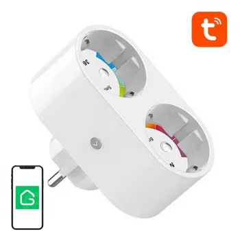 Presa intelligente doppia WiFi Gosund SP211 3500W, Tuya