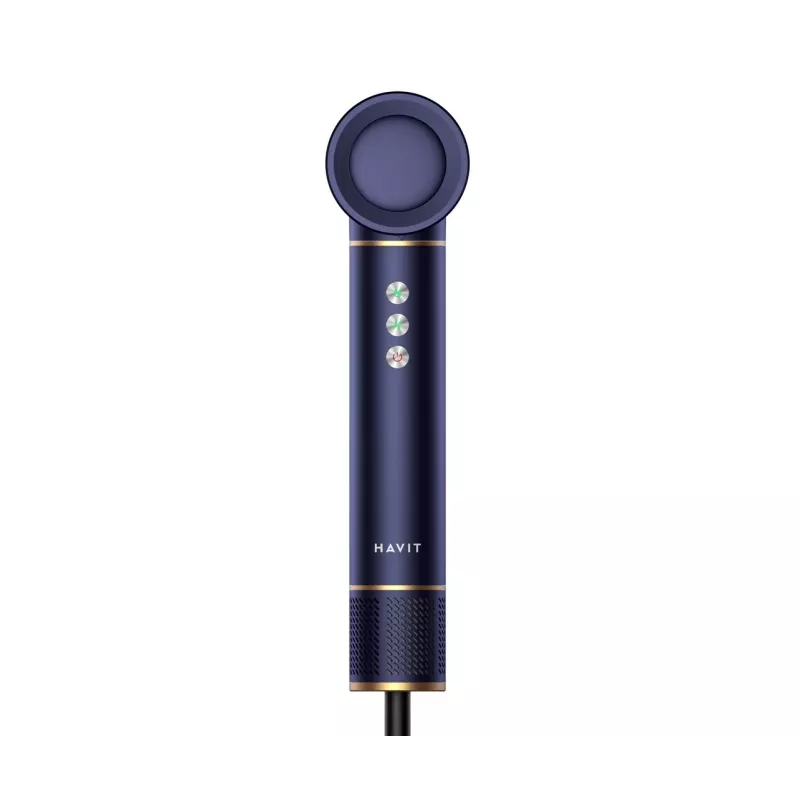 Multistyler Havit HD634-EU spazzola ad aria calda, 1300 W, 4 accessori, blu