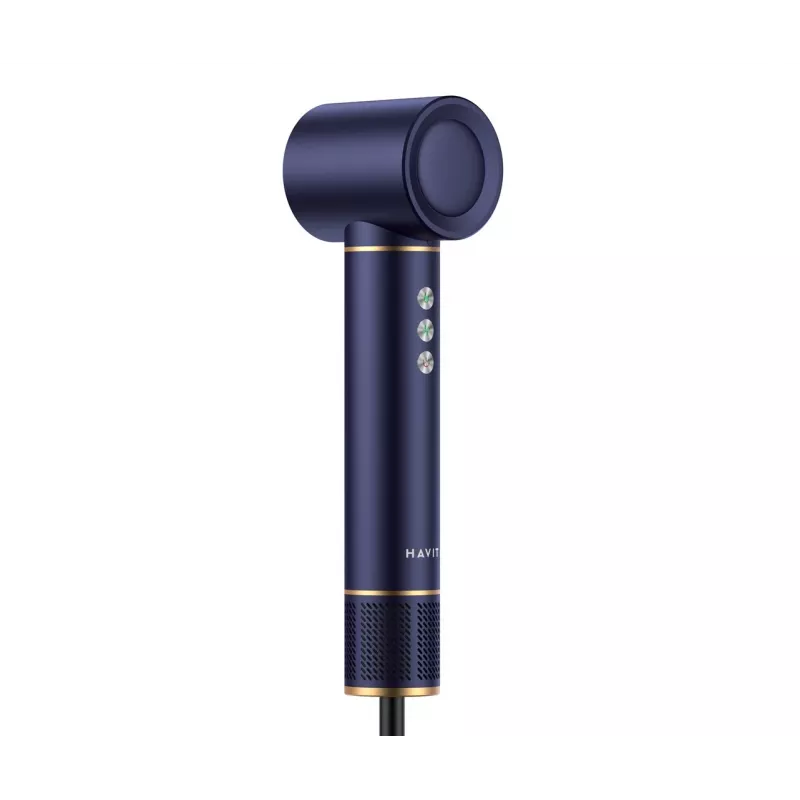 Multistyler Havit HD634-EU spazzola ad aria calda, 1300 W, 4 accessori, blu