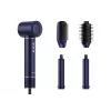 Multistyler Havit HD634-EU spazzola ad aria calda, 1300 W, 4 accessori, blu