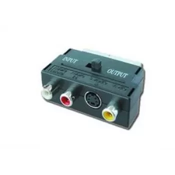 Adattatore EURO/SVHS-3RCA (Cinch)