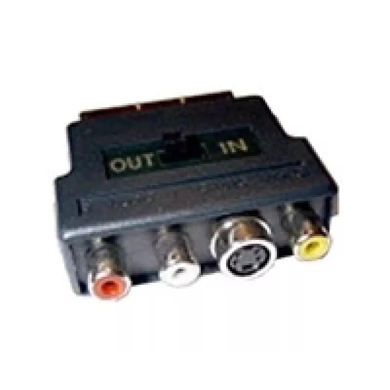 Adattatore EURO/SVHS-3RCA (Cinch)