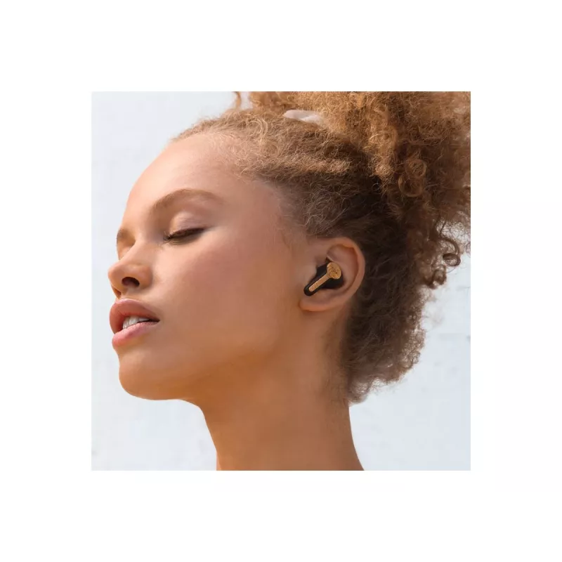 Auricolari Marley Rebel True con microfono integrato, in-ear, wireless, Signature nero
