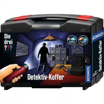 Die drei ??? Detektiv-Carry Case, set da detective attrezzatura completa per giovani detective