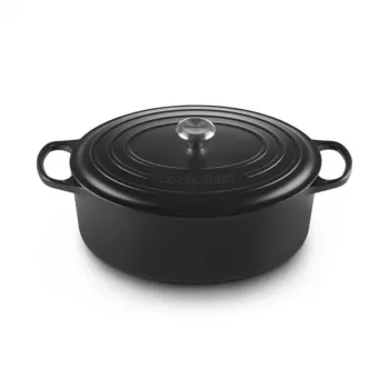 Le Creuset Signature brasiera ovale 35 cm nero (21178350000430)