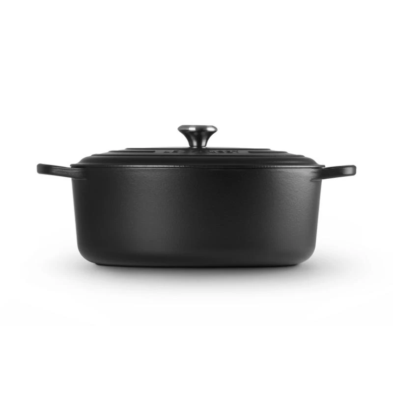 Le Creuset Signature brasiera ovale 35 cm nero (21178350000430)