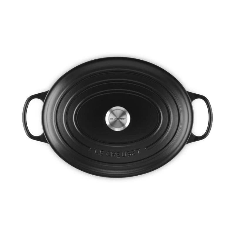 Le Creuset Signature brasiera ovale 35 cm nero (21178350000430)