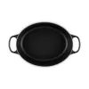 Le Creuset Signature brasiera ovale 35 cm nero (21178350000430)