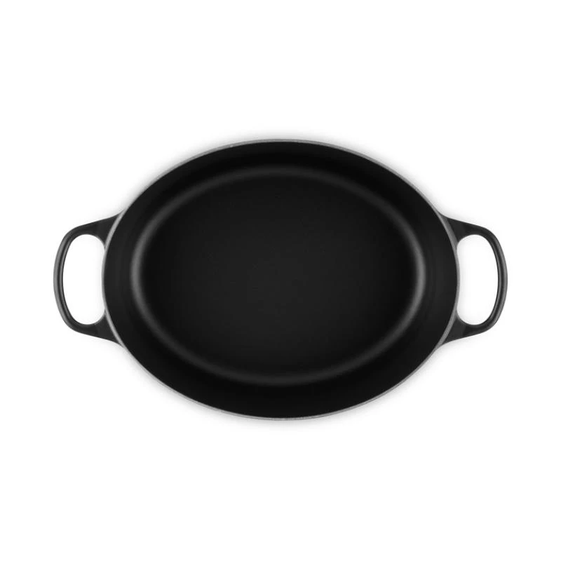 Le Creuset Signature brasiera ovale 35 cm nero (21178350000430)