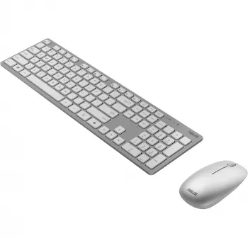 ASUS W5000 set tastiera e mouse wireless, bianco