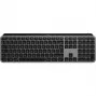 Logitech Master Series MX Keys S per Mac - tastiera - formato completo - retroilluminata - wireless - Bluetooth LE - AZERTY - francese - grigio Space (920-011625)