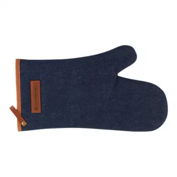 Le Creuset guanto da forno in tessuto jeans blu scuro (45100327760800)