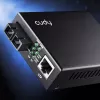 Cudy MC100SA-20 convertitore di rete media 100 Mbit/s 1310 nm monomodale nero