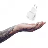 Hama 00201652 caricabatterie 220V USB-C PD/Qualcomm 25W bianco