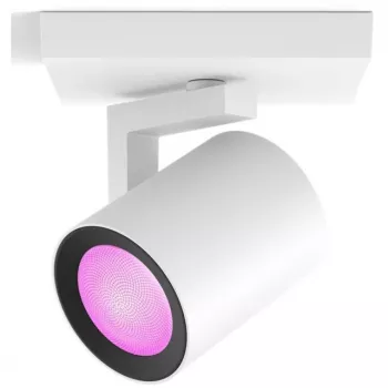 Philips Hue White&Col. Amb. Argenta Spot 1 flg. bianco 1x4.2W