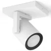 Philips Hue White&Col. Amb. Argenta Spot 1 flg. bianco 1x4.2W