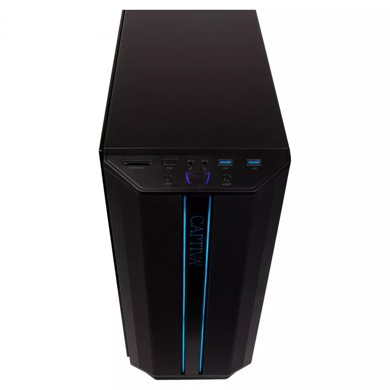 Captiva Advanced Gaming R98-206 PC desktop AMD Ryzen 7 5700X, 32GB RAM, 1TB M.2 SSD, Nvidia GeForce RTX 5060, Wi-Fi 6, Windows 11 (98206)